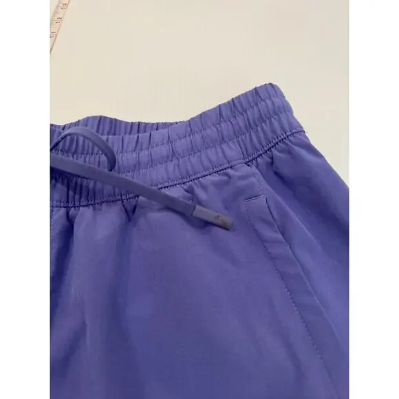 Athleta Arrival Cropped Pants Purple Women's 6 Athleisure Minimalist Travel - Picture 9 of 16